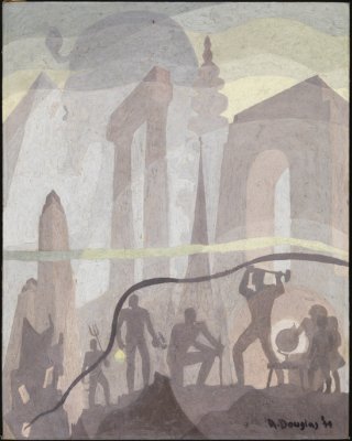 Aaron Douglas, Building More Stately Mansions