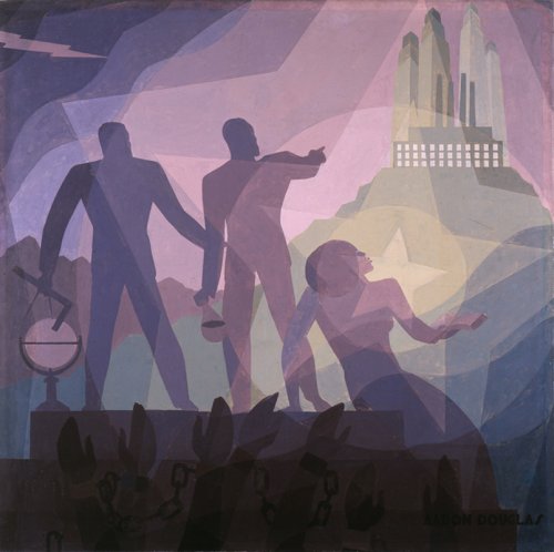 Aaron Douglas, Aspiration (painting, 1936)