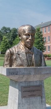 Du Bois Bust, C.A.U.; Du Bois Statue, Fisk U.; M.L.K. Jr. Memorial, D.C.