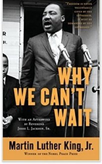 Martin Luther King, Jr., Why We Can't Wait (book cover)